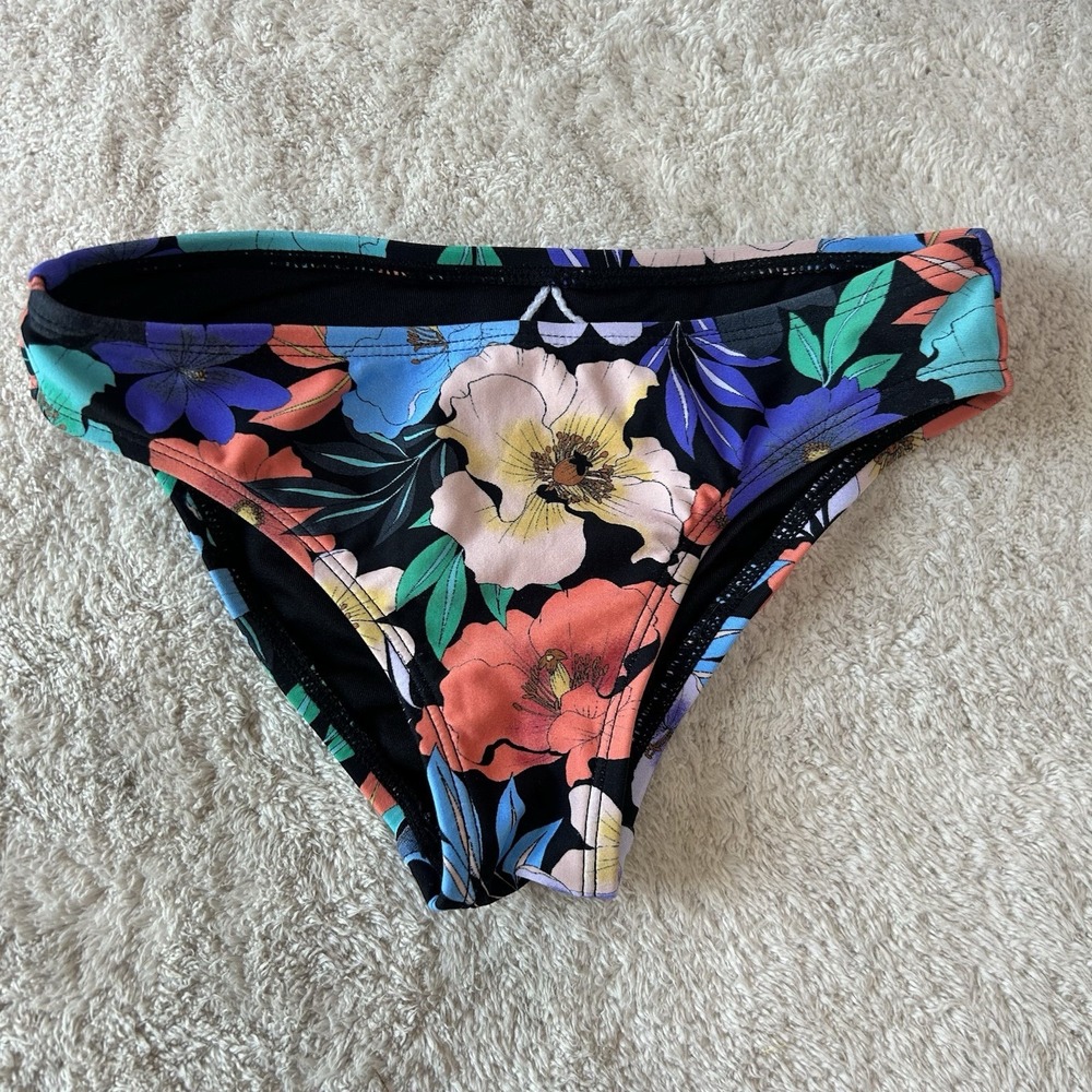 NWOT O'Neill Swimsuit Floral Bikini Bottoms | GIRLS Size 7